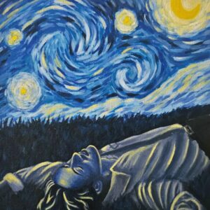 Alternative view of Starry Night x Joker Out (Bojan's version) - Print