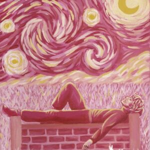 Alternative view of Starry Night x Joker Out (Kris' version) - Print