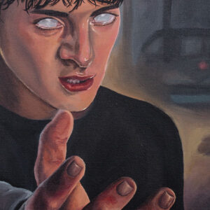 Alternative view of Painting of Will Byers (Stranger Things) - Print